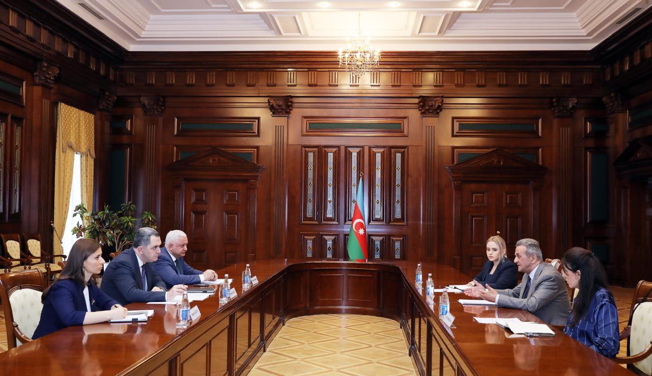 Ali Məhkəmədə Azərbaycan Qiymətləndiricilər Palatasının Rəyasət Heyətinin üzvləri ilə görüş keçirilib